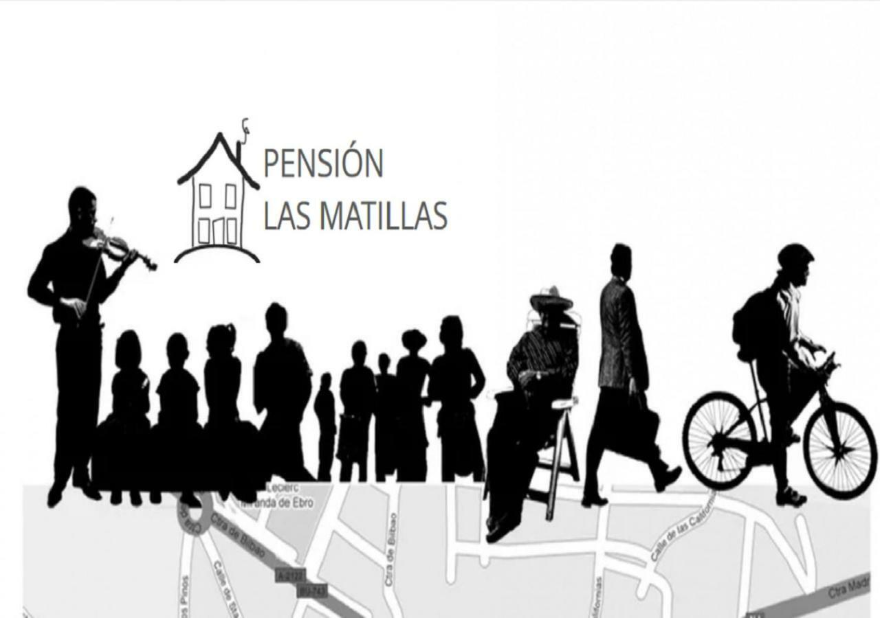 Pensión Las Matillas Miranda de Ebro Exterior foto